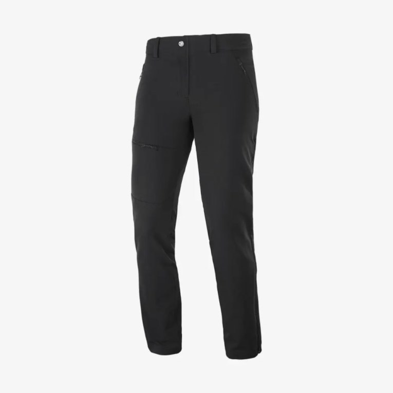 Black Salomon Outpeak Warm Women's Sport Pants | PH 82675V